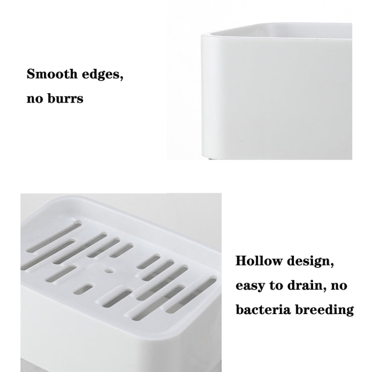2 PCS Push-Type Soap Box Detergent Dispenser Kitchen Automatic Liquid Box