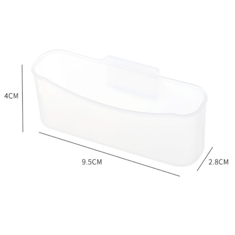 20 PCS Refrigerator Storage Box Kitchen Transparent Shelf Condiment Fresh-Keeping Storage Box