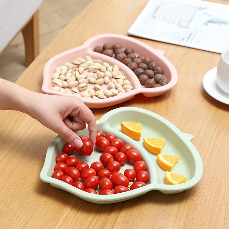 10 PCS Home Living Room Pinecone Shape Coffee Table Plastic Fruit Snack Tray