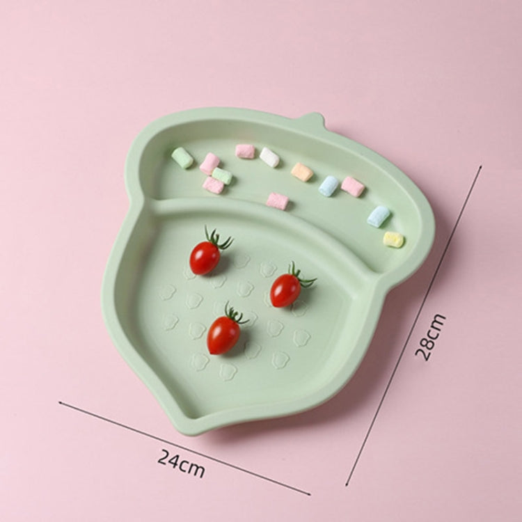 10 PCS Home Living Room Pinecone Shape Coffee Table Plastic Fruit Snack Tray