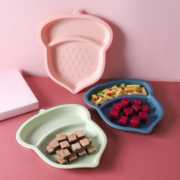 10 PCS Home Living Room Pinecone Shape Coffee Table Plastic Fruit Snack Tray