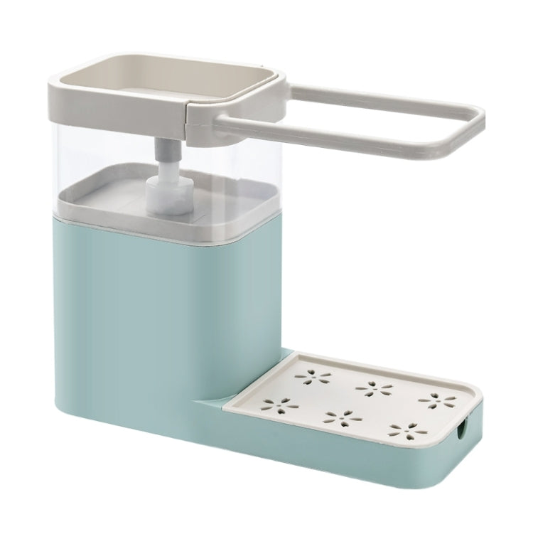 Multifunctional Dishwashing Brush Push-Type Detergent Automatic Liquid Box Sink Shelf