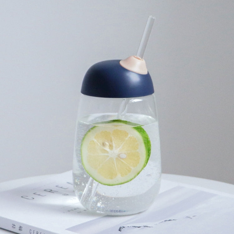 Office Home Large Capacity Straw Cup, Capacity:500ml