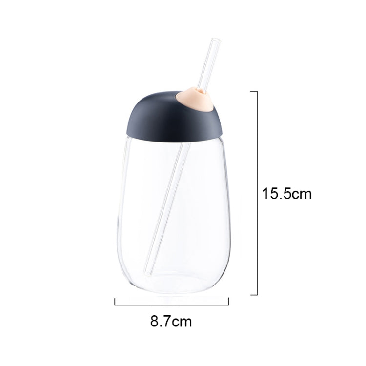 Office Home Large Capacity Straw Cup, Capacity:500ml
