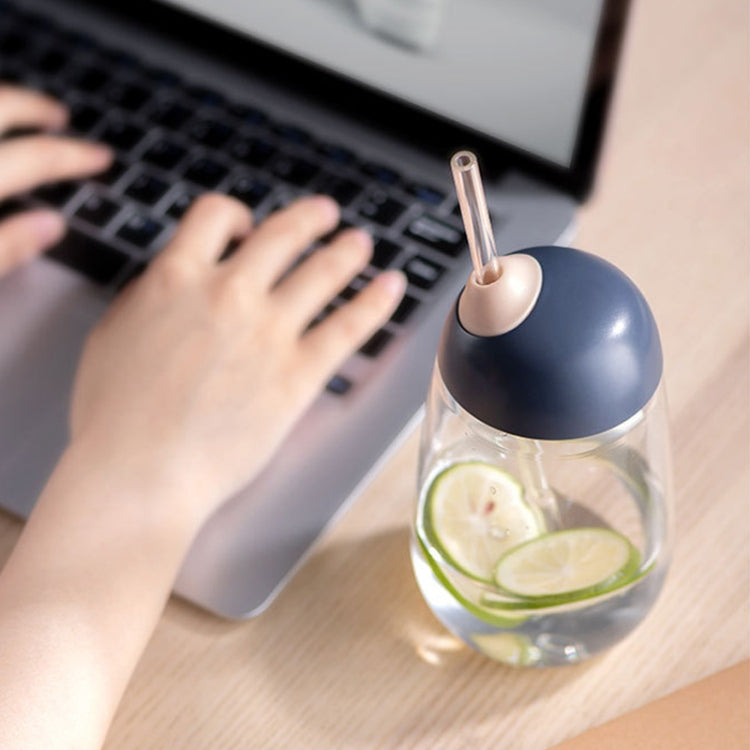 Office Home Large Capacity Straw Cup, Capacity:500ml