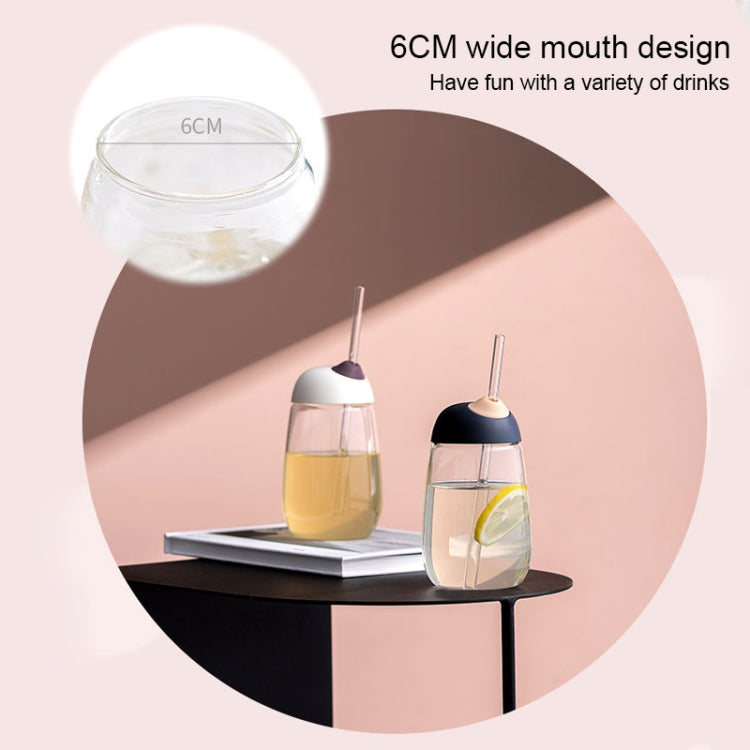 Office Home Large Capacity Straw Cup, Capacity:500ml