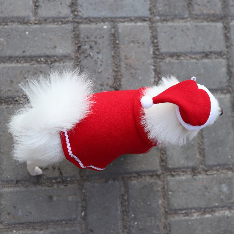 3 Sets Dog Christmas Clothes Cloak Hat Dress Up Pet Hat Cloak Suit