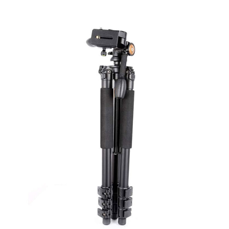 Q620 4-Section Folding Legs Heavy Duty Aluminum Alloy Tripod With Three-Dimensional Damping Tripod Heads