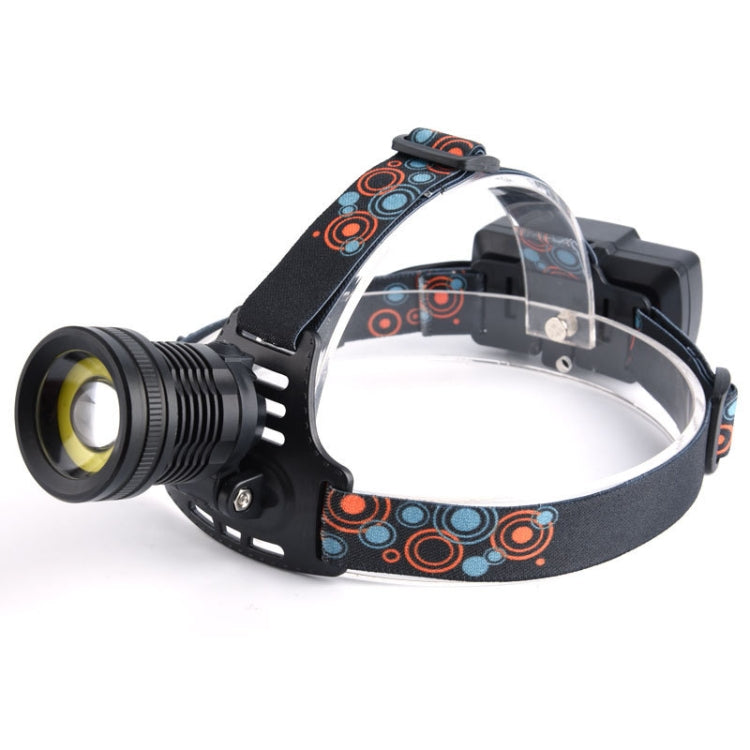 Led Strong Head Light Outdoor Waterproof Lighting Night Fishing Light, Specification:Single without Battery Charger