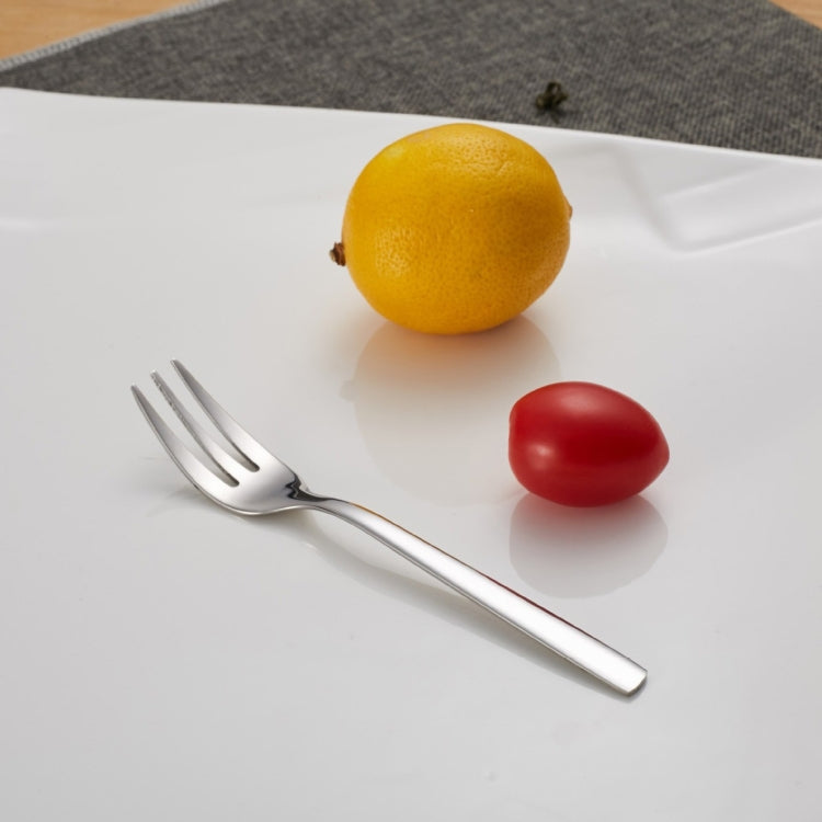 3 PCS 304 Stainless Steel Hotel Restaurant Fruit Fork Salad Cake Fork