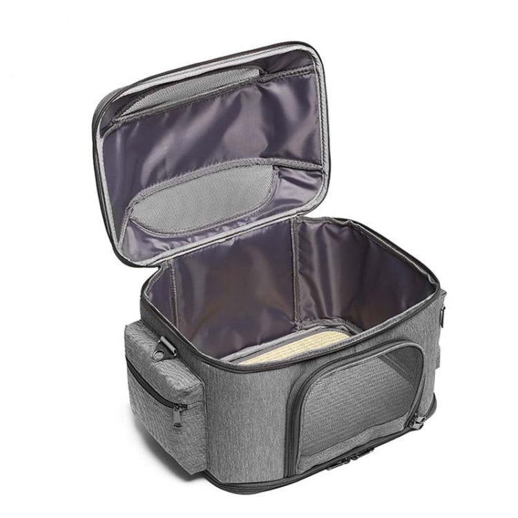 Portable Pet Bag for Outing Cats and Dogs Collapsible Pet Shoulder Bag Pet Backpack