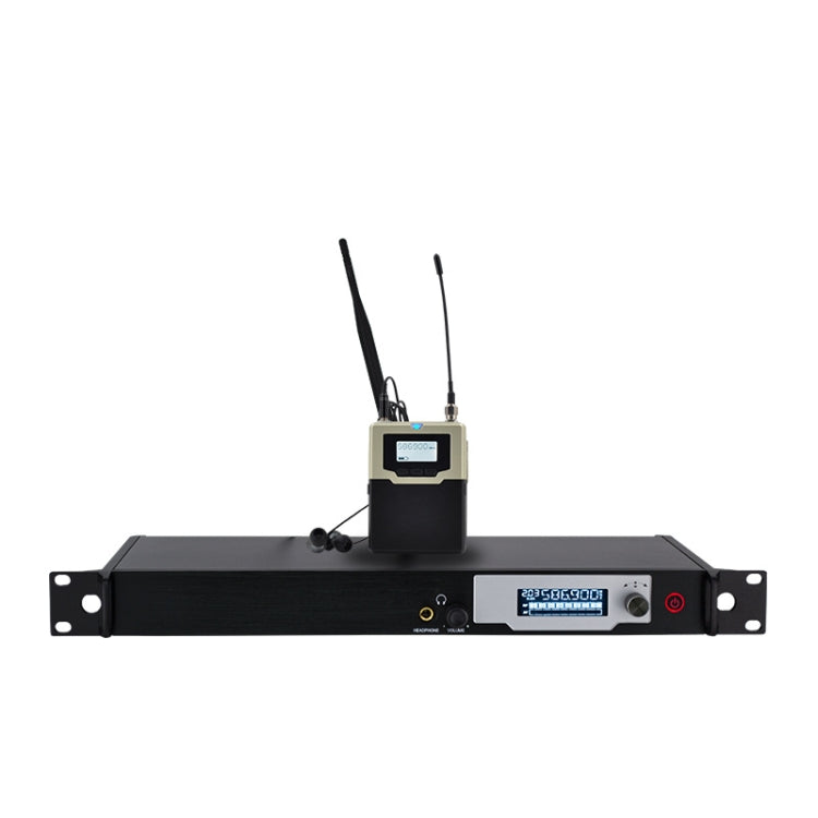 Professional Ear-Back Stage Performance Singer Rehearsal In-Ear Wireless Monitoring System, Colour: BS-9200