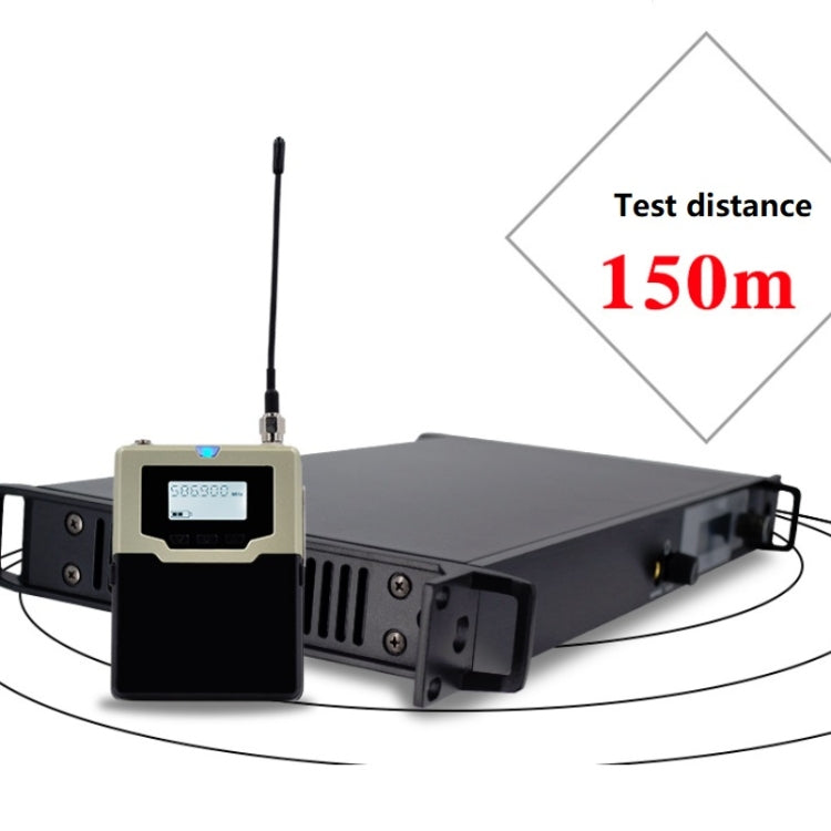 Professional Ear-Back Stage Performance Singer Rehearsal In-Ear Wireless Monitoring System, Colour: BS-9200