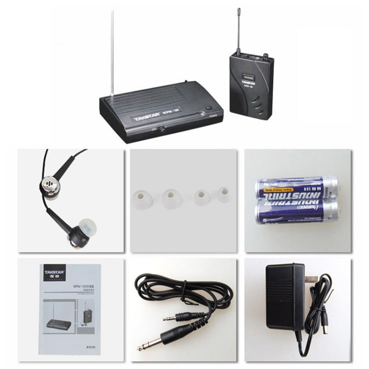 TAKSTAR WPM-100 Wireless In-Ear Headphones Stage Singer Ear Monitor
