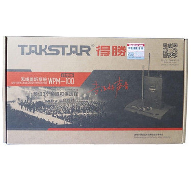 TAKSTAR WPM-100 Wireless In-Ear Headphones Stage Singer Ear Monitor