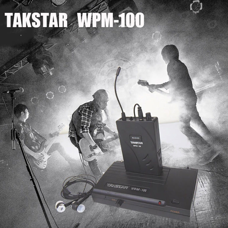 TAKSTAR WPM-100 Wireless In-Ear Headphones Stage Singer Ear Monitor