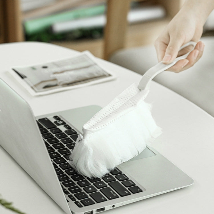 2 PCS Household Crevice Cleaning One-Time Dust Absorption & Dust Removal Duster, Colour: Combination