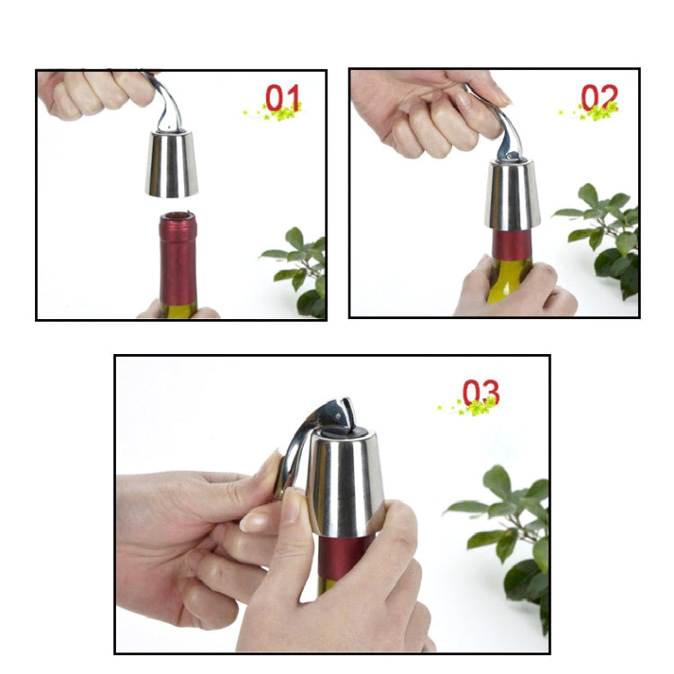 Stainless Steel Red Wine Fresh-Keeping Cork