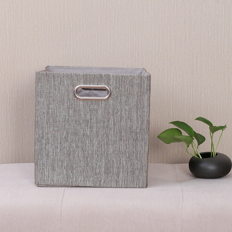Linen Cloth Multi-purpose Foldable Sundry Storage Box Organizer Cabinet
