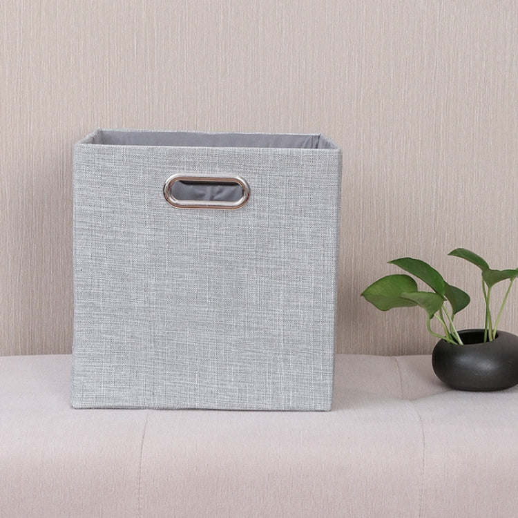 Linen Cloth Multi-purpose Foldable Sundry Storage Box Organizer Cabinet