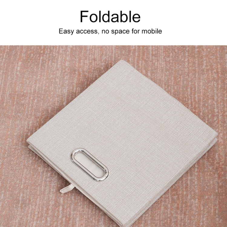 Linen Cloth Multi-purpose Foldable Sundry Storage Box Organizer Cabinet