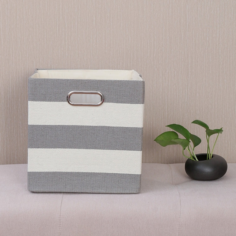Linen Cloth Multi-purpose Foldable Sundry Storage Box Organizer Cabinet