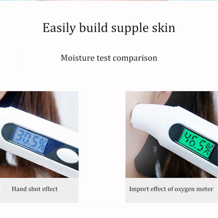 Handheld High Pressure Oxygen Injector Portable Large Spray Facial Moisturizer Household Moisturizing Beauty Equipment, Colour: Electroplating Green