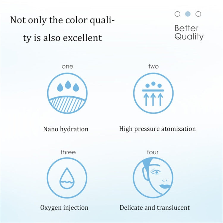 Handheld High Pressure Oxygen Injector Portable Large Spray Facial Moisturizer Household Moisturizing Beauty Equipment, Colour: Electroplating Green