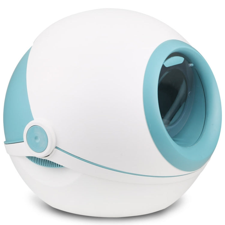 Cat Litter Box Fully Enclosed Flip Cover Splash-Proof Deodorant Pet Toilet