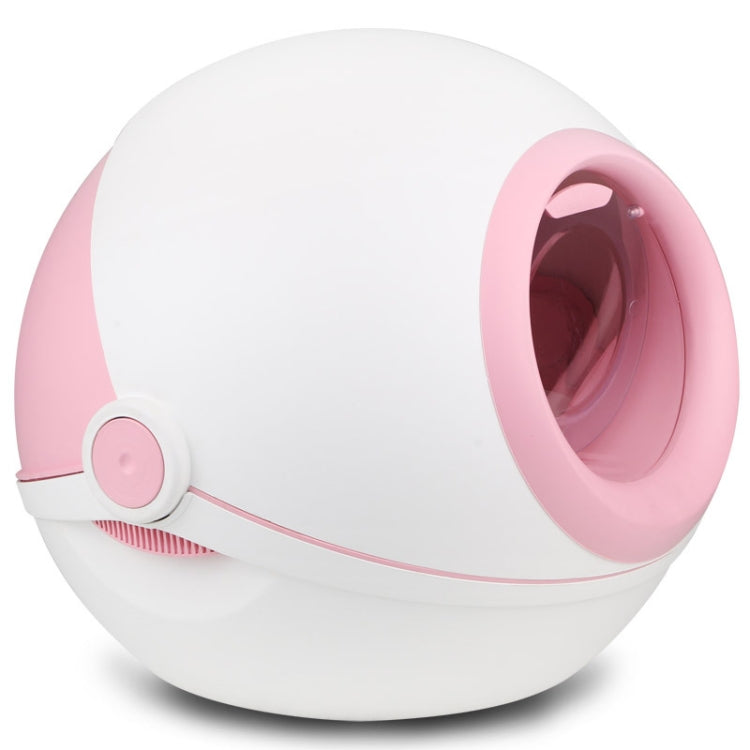 Cat Litter Box Fully Enclosed Flip Cover Splash-Proof Deodorant Pet Toilet