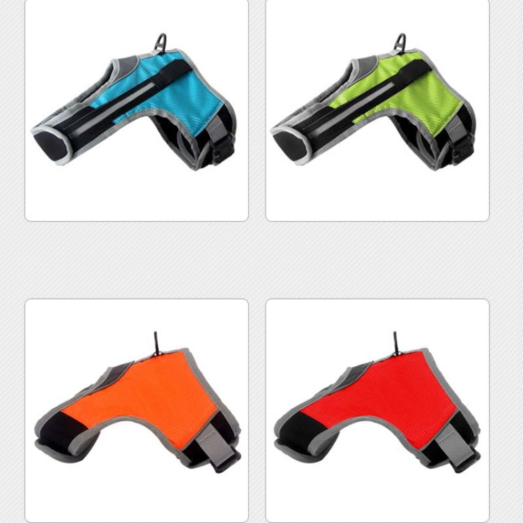 K-Shaped Luminous LED Harness for Pet Dogs without Rope, Size:L