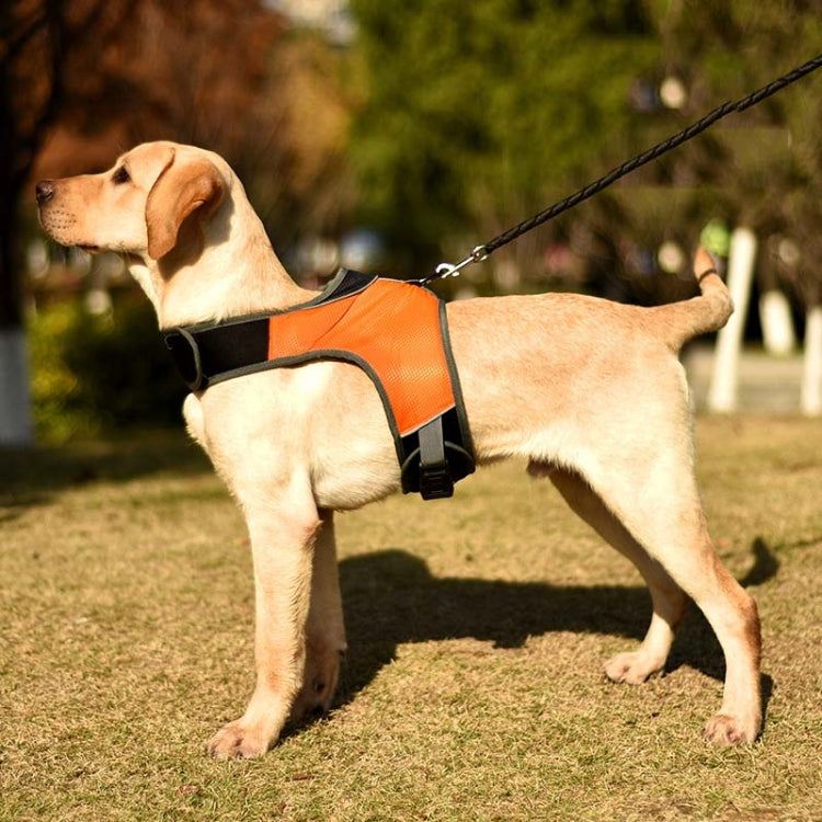 K-Shaped Luminous LED Harness for Pet Dogs without Rope, Size:L