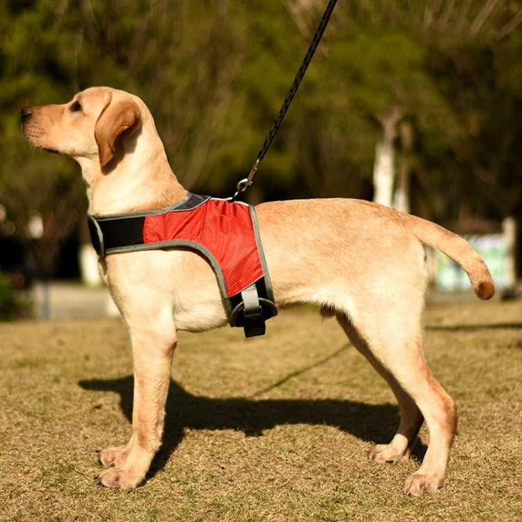 K-Shaped Luminous LED Harness for Pet Dogs without Rope, Size:L