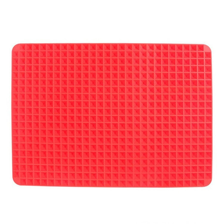 2 PCS Silicone Multifunctional Bbq Pizza Mat Multifunctional Placemat Grill Mat Microwave Baking Mat