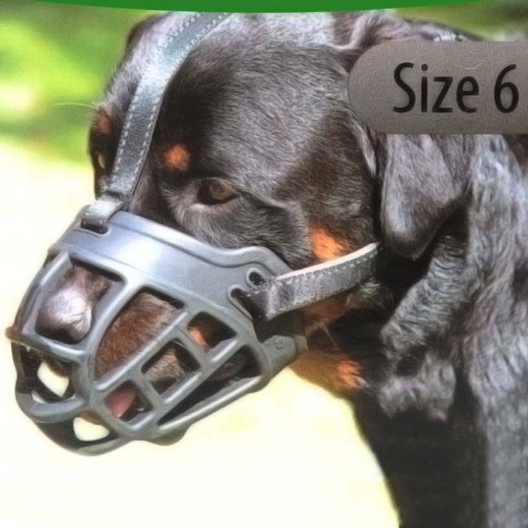 Mesh Breathable Silicone Anti-bite and Anti-call Pet Muzzle, Specification: Number 2