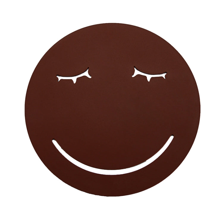 3 PCS Smile Face Expression Shape Food Grade Silicone Placemat Household Insulation Pad Cartoon Expression Non-Slip Table Mat Microwave Heating Pad