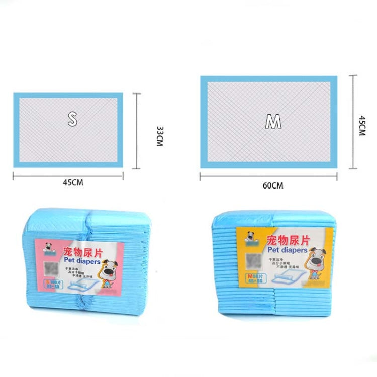 Pet Changing Pad Thickened Absorbent Dog Diapers, Specification: M : 50 PCS (45x60cm)