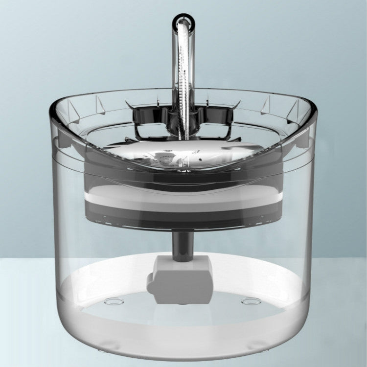 Pet Automatic Circulating Silent And Does Not Leak Electricity Water Dispenser, Specification: US Plug, Style:Smart Induction Starter