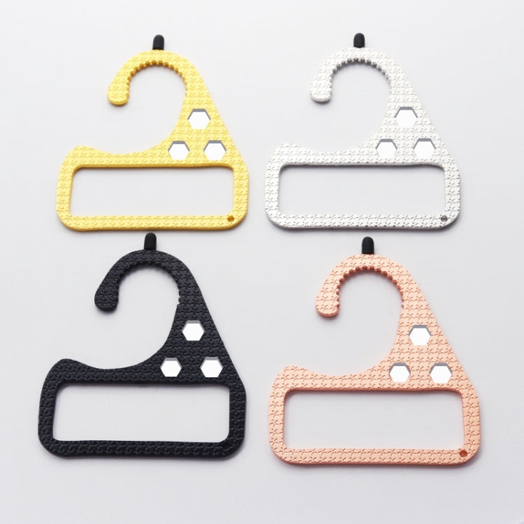 4 PCS Multifunctional EDC Door Opener Non-Contact Press Elevator Protection Keychain Handrail Pull Ring