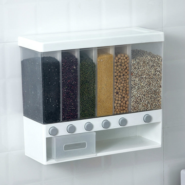 Bean Storage Tank Wall-Mounted Storage Box For Grain Classification