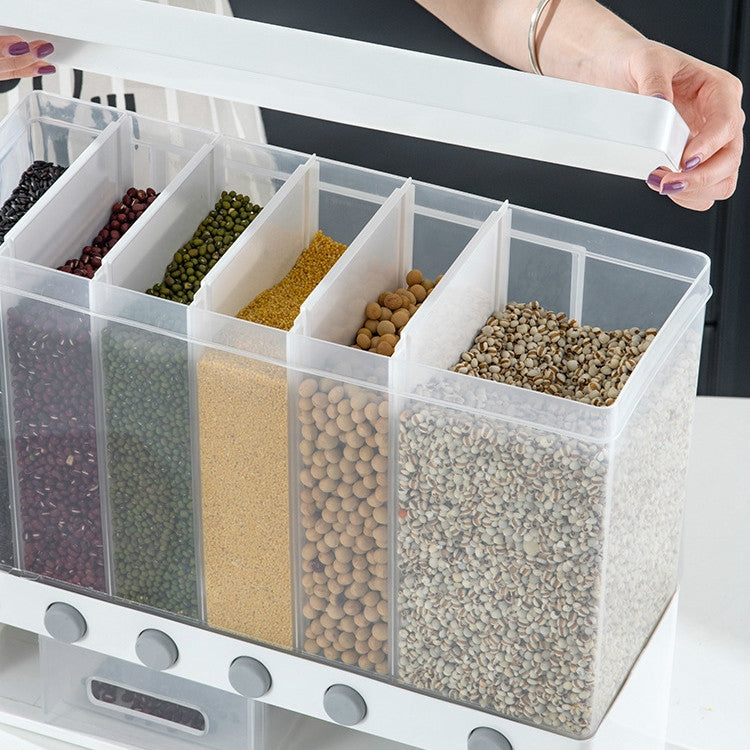 Bean Storage Tank Wall-Mounted Storage Box For Grain Classification