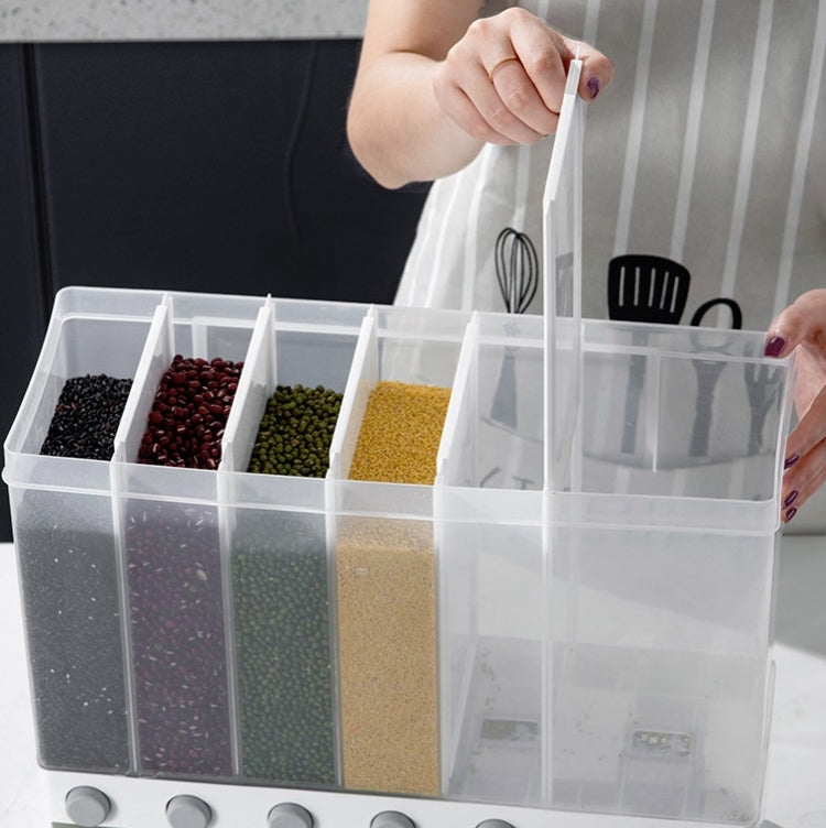 Bean Storage Tank Wall-Mounted Storage Box For Grain Classification