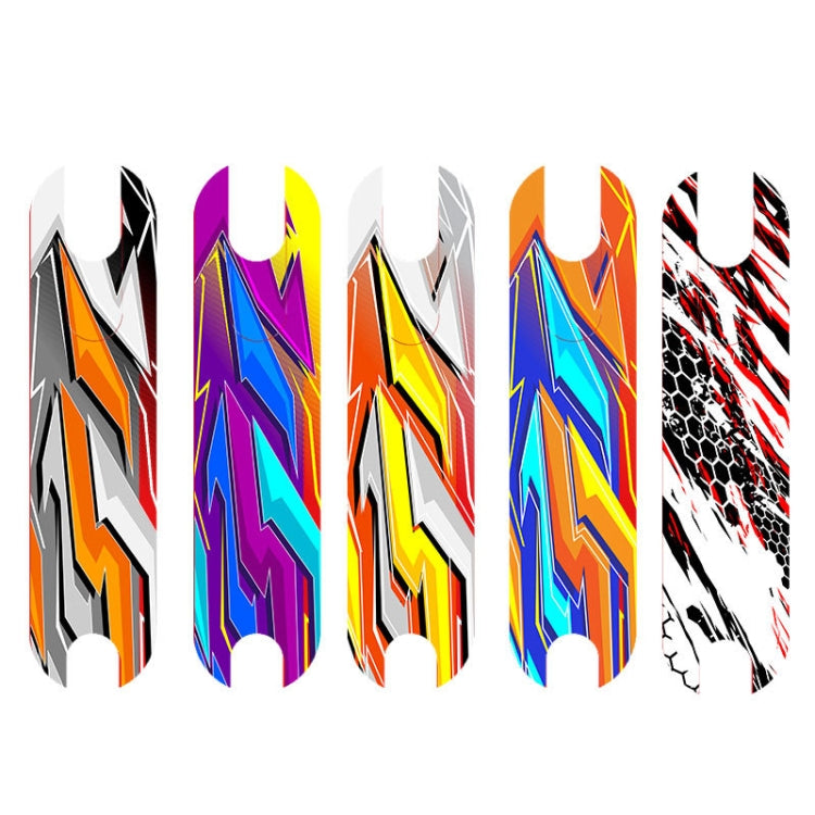 2 PCS For Ninebot MAX G30 Scooter Pedal Sticker PVC Waterproof Sticker DIY Scooter Pedal Foot Sticker, Shipping Rules:Random Style Delivery(141-191)