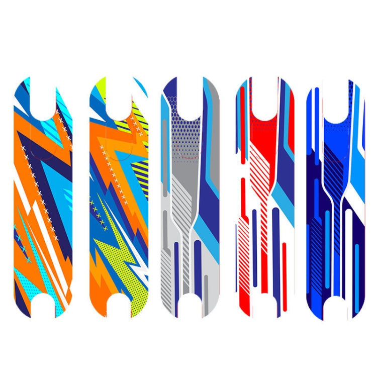 2 PCS For Ninebot MAX G30 Scooter Pedal Sticker PVC Waterproof Sticker DIY Scooter Pedal Foot Sticker, Shipping Rules:Random Style Delivery(141-191)