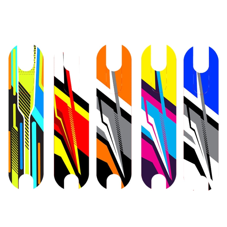 2 PCS For Ninebot MAX G30 Scooter Pedal Sticker PVC Waterproof Sticker DIY Scooter Pedal Foot Sticker, Shipping Rules:Random Style Delivery(141-191)