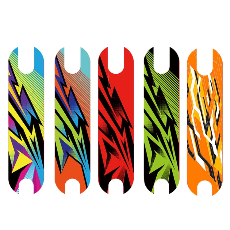 2 PCS For Ninebot MAX G30 Scooter Pedal Sticker PVC Waterproof Sticker DIY Scooter Pedal Foot Sticker, Shipping Rules:Random Style Delivery(141-191)