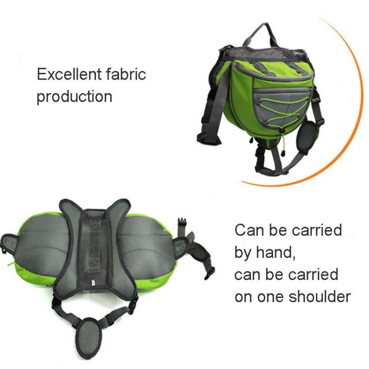 Self-Portable Backpack For Dogs Out Of The Backpack Breathable Mesh Pet Bag, Specification: S