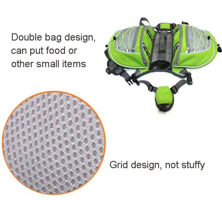 Self-Portable Backpack For Dogs Out Of The Backpack Breathable Mesh Pet Bag, Specification: M