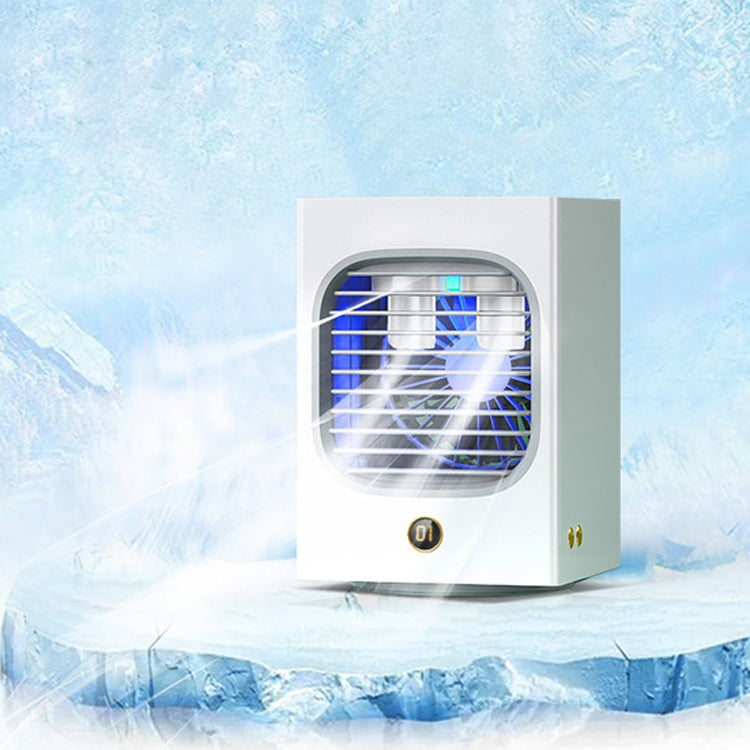 Small Home Desktop Air Conditioner Chiller Cooling Fan