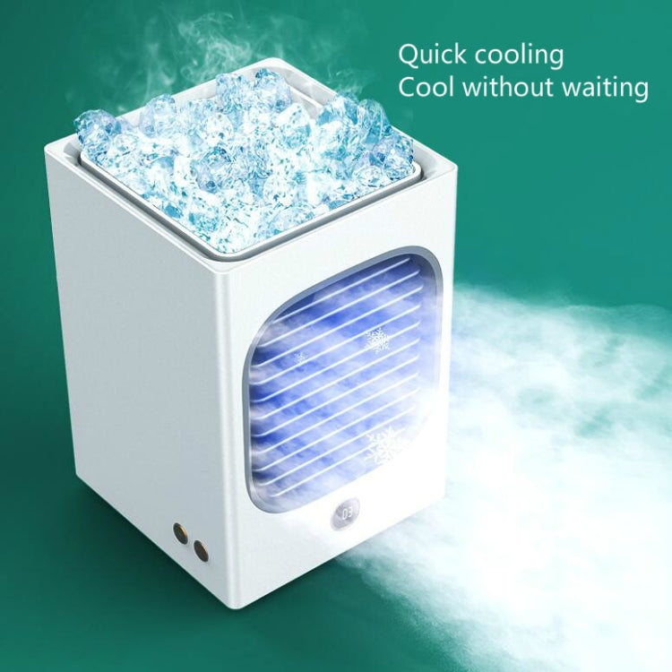 Small Home Desktop Air Conditioner Chiller Cooling Fan